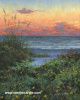 "Last Lights in Paradise" 20" x 16" giclee print on canvas